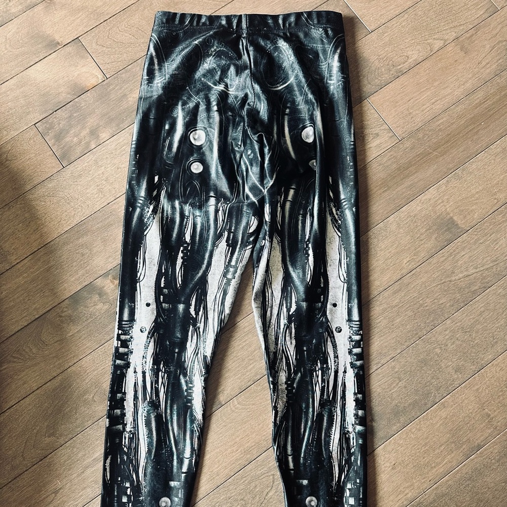 BlackMilk X Shichigoro Mechanical Leggings Size  S
